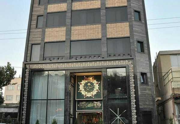 نما بیرونی هتل تابران مشهد