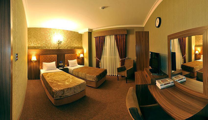 اتاق دو تخته توئین هتل تابران مشهد