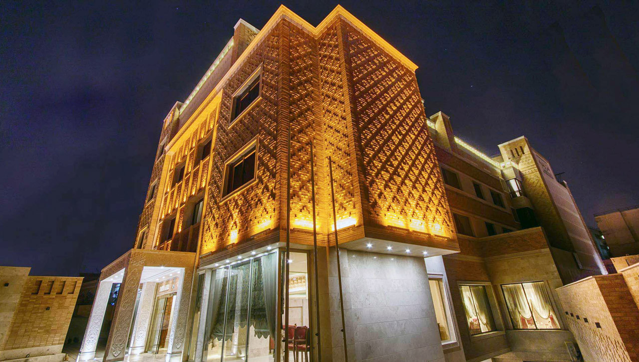 نما بیرونی هتل زندیه شیراز