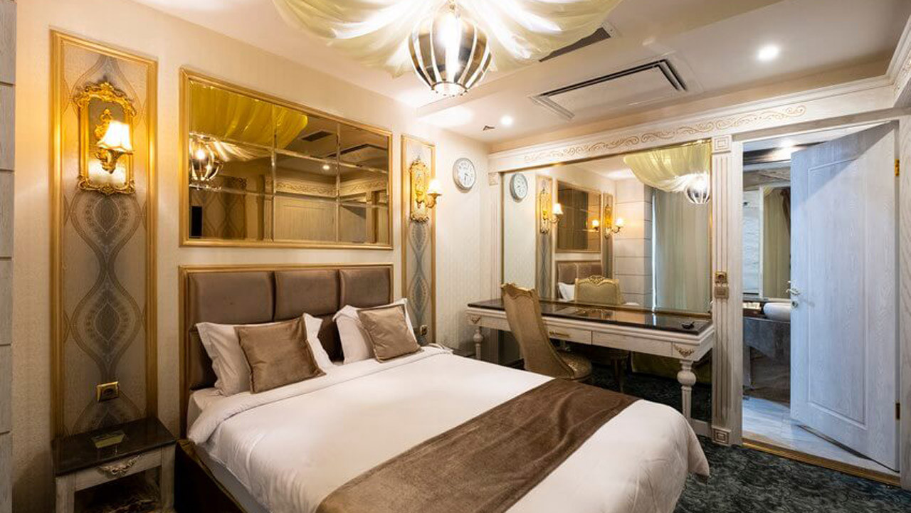 اتاق دو تخته دابل هتل رز درویشی مشهد