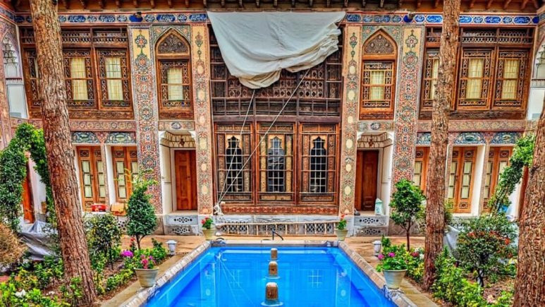 نما بیرونی بوتیک کاخ سرهنگ اصفهان