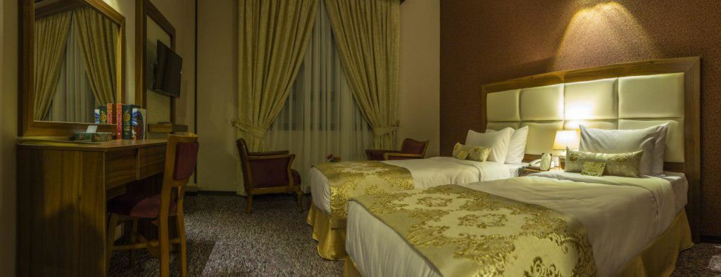 اتاقی در هتل بین الحرمین شیراز