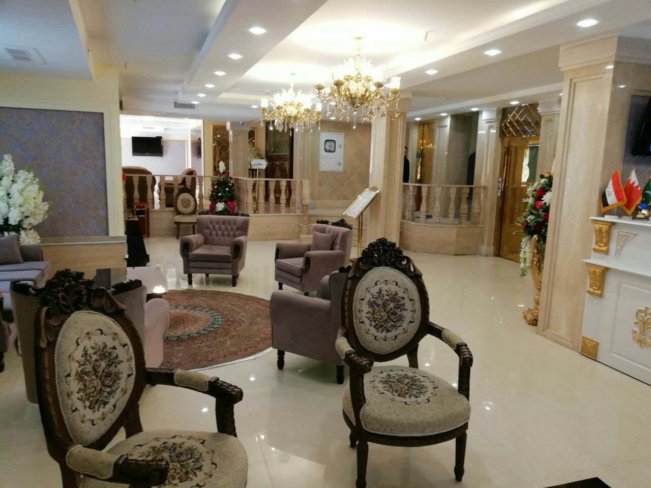 لابی هتل آبشار شهر مشهد