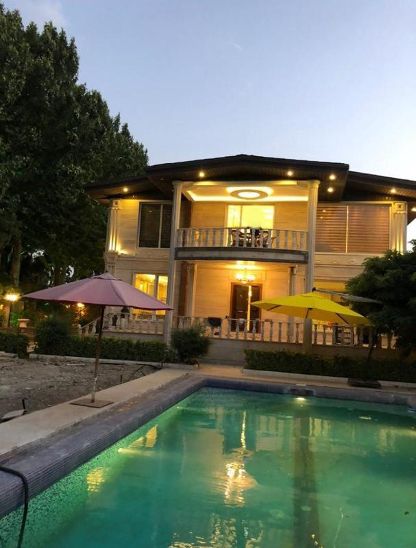 ویلا باغ بسیار تمیز محمد شهر