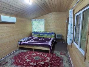 کلبه چوبی دوبلکس سامان ماسال کلبه چوبی دوبلکس سامان ماسال