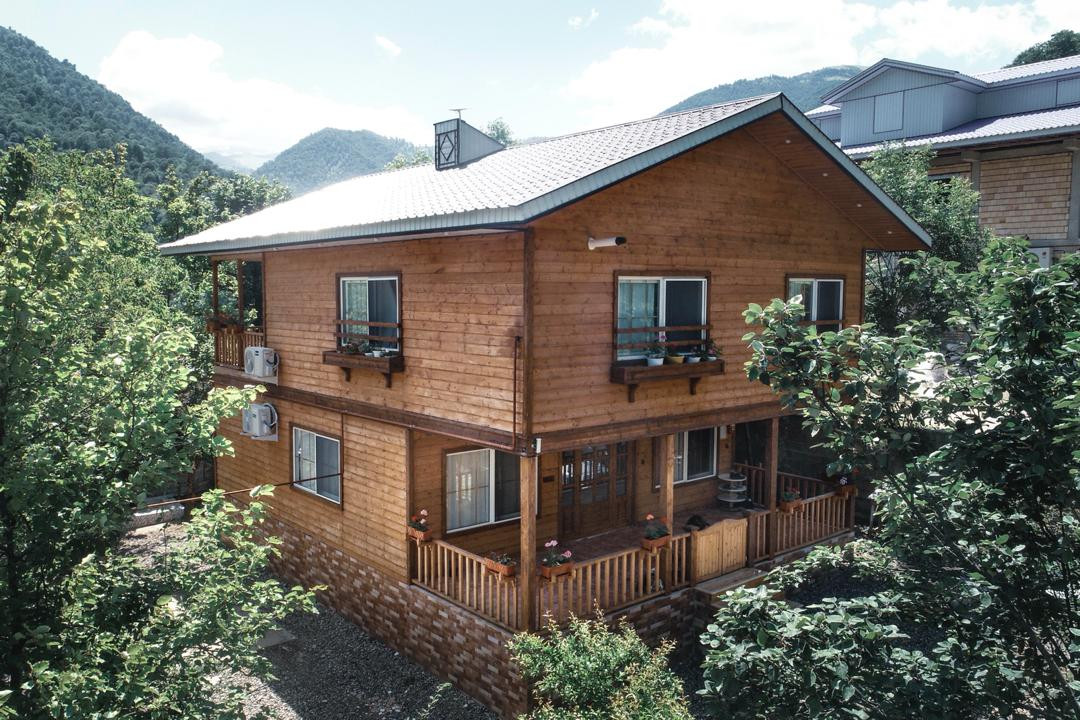 ویلا چوبی ماسال طبقه دوم