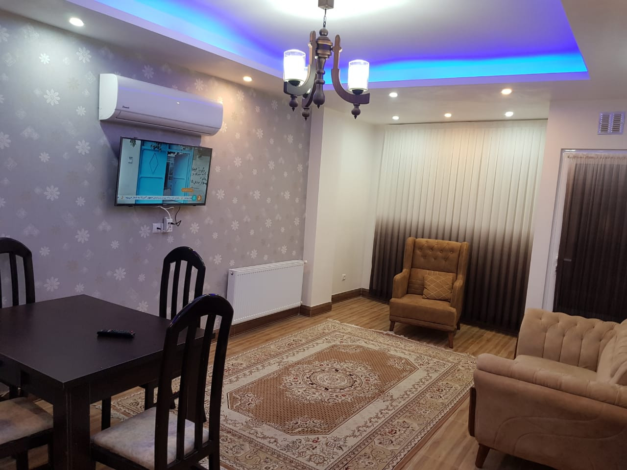 آپارتمان یک خوابه مدرن طبقه دوم ساری 