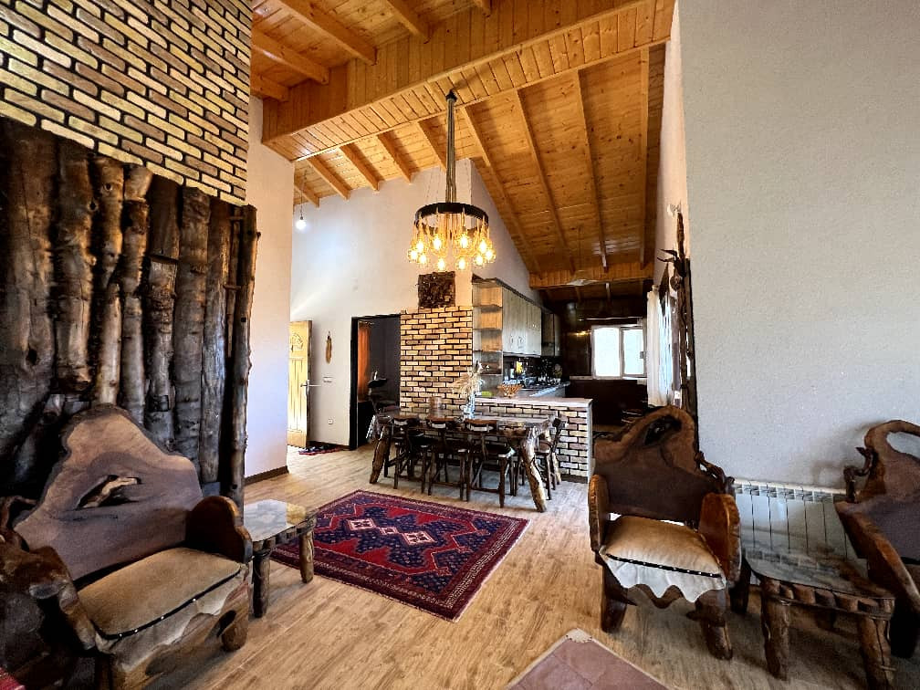 ویلا جنگلی روستیک کلاردشت