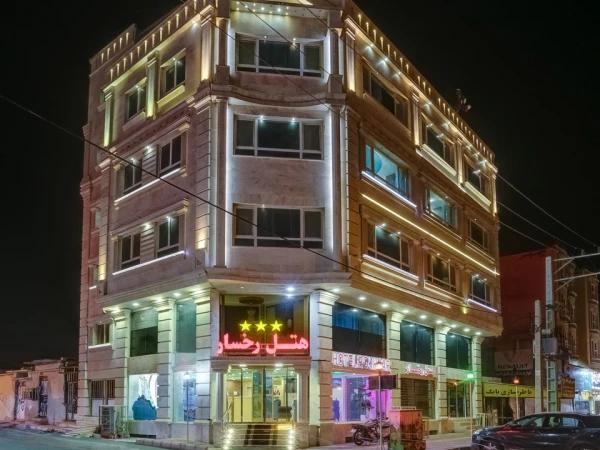 نمای بیرونی هتل رخسار قشم نمای بیرونی هتل رخسار قشم