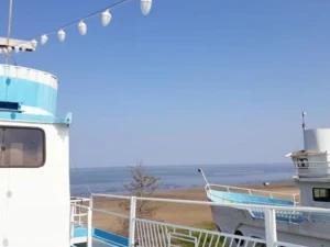 ویلا لنج آبی طبقه اول بندر انزلی ویلا لنج آبی طبقه اول بندر انزلی