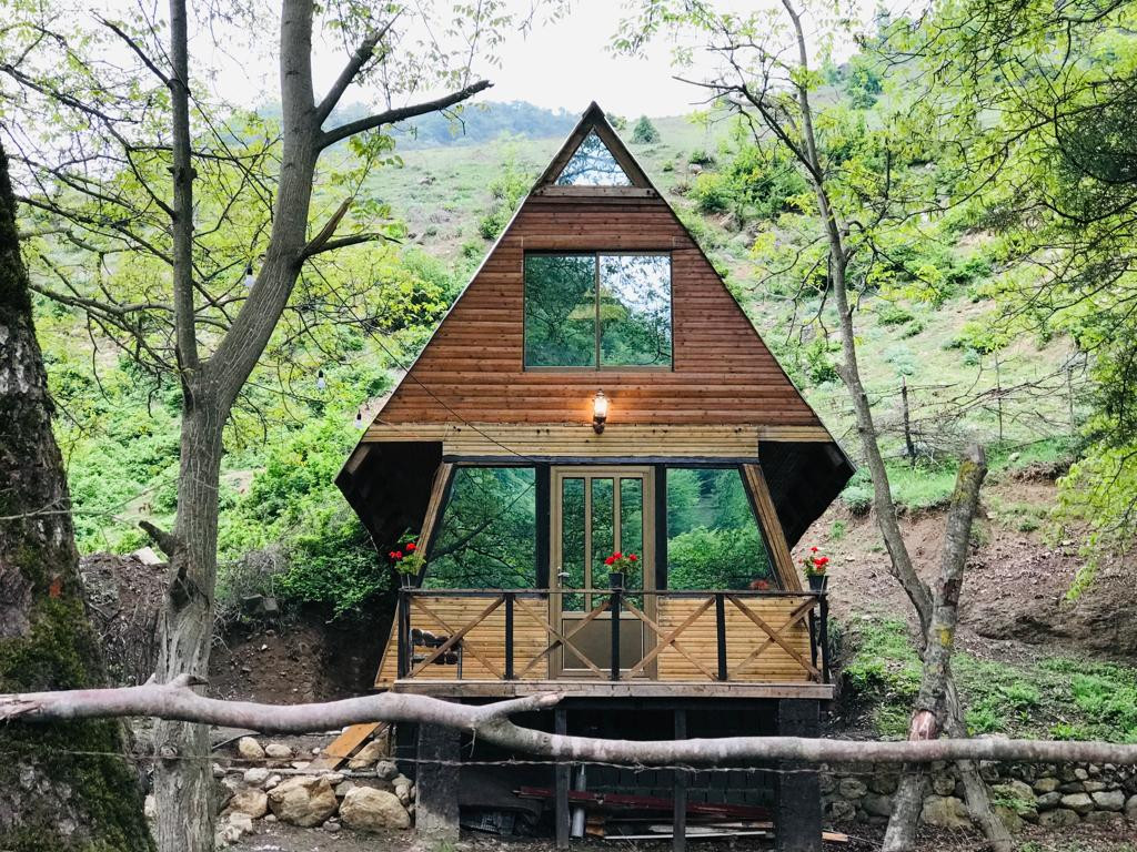 کلبه چوبی دوبلکس سوادکوه