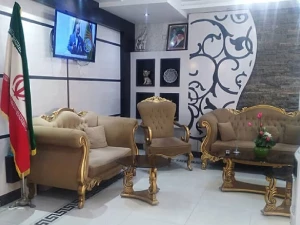 لابی مهمانپذیر شارین مشهد لابی مهمانپذیر شارین مشهد