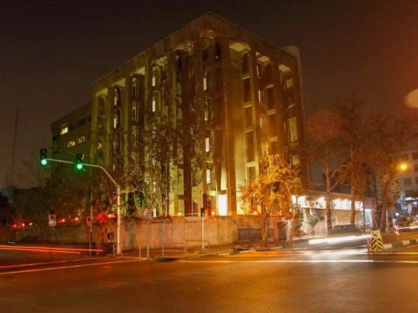 نمای بیرونی هتل البرز تهران نمای بیرونی هتل البرز تهران