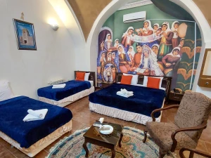 فضای داخلی  هتل رویای قدیم یزد