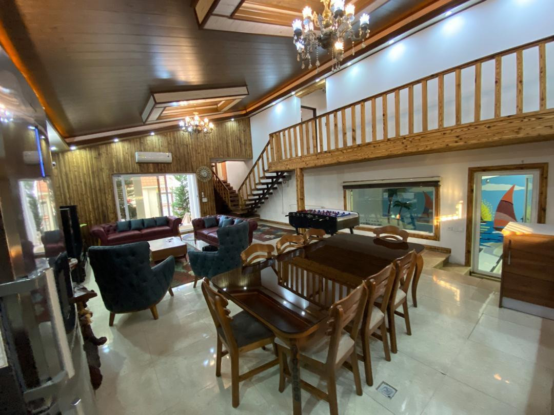 ویلا دوبلکس استخردار چوبی