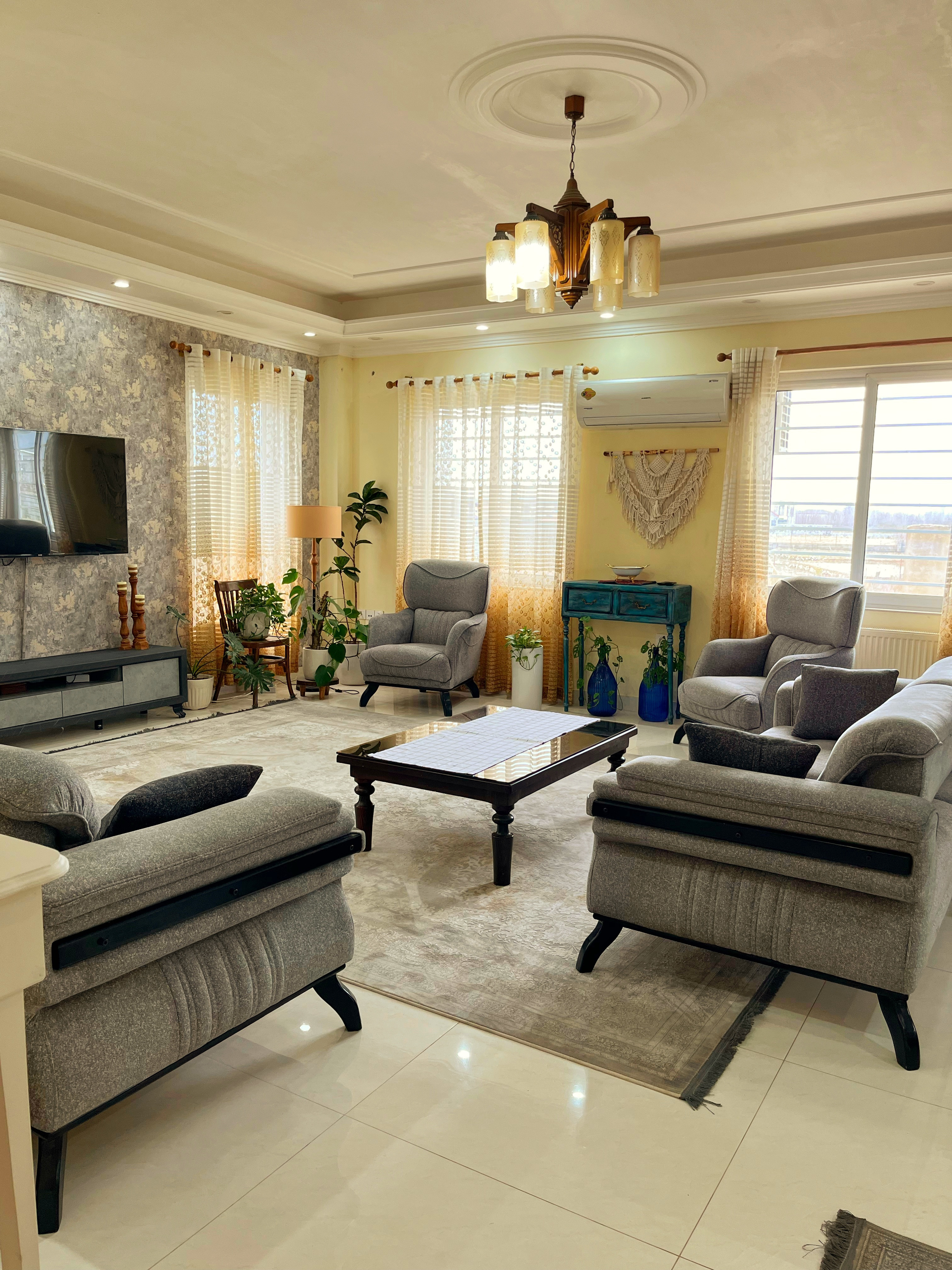 ویلا دوخوابه فلت کاظم نژاد کلار آباد