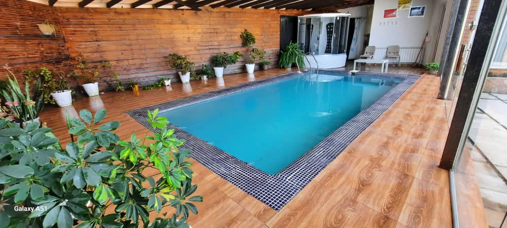 ویلا دو خوابه استخردار آب گرم یاس چالوس