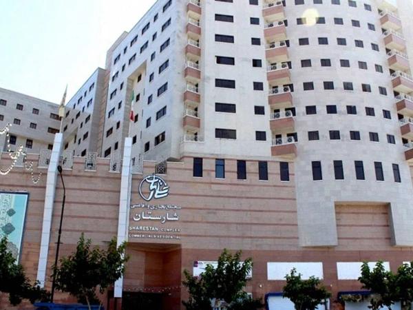نمای بیرونی هتل شارستان طلایی مشهد نمای بیرونی هتل شارستان طلایی مشهد