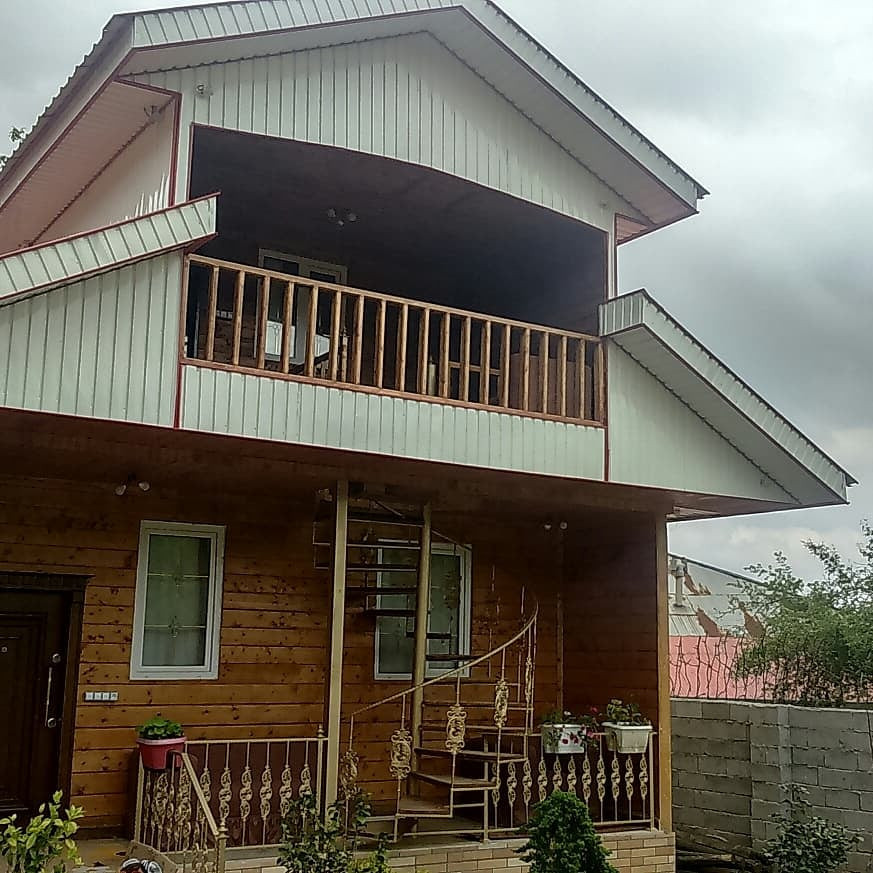 کلبه چوبی مدرن دوبلکس در ماسال